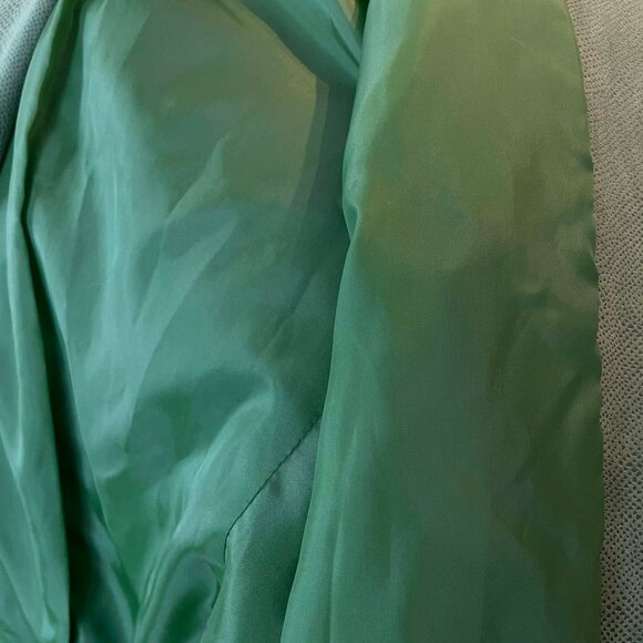 Gelco Retro blazer Kelly Green snakeskin print, SIZE 10. - Picture 7 of 9